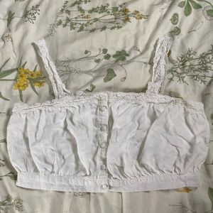 Glassons White Lace Blouse